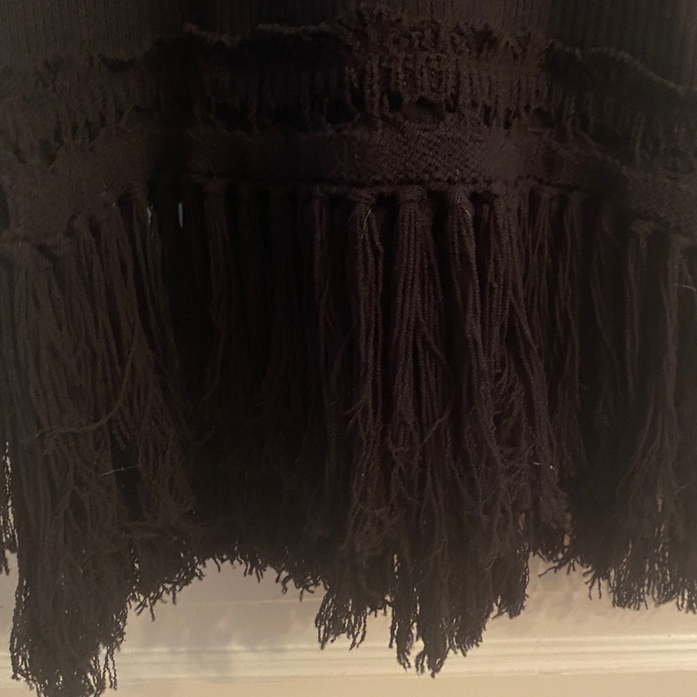 Club Monaco midi fringe dress - Picture 2 of 4